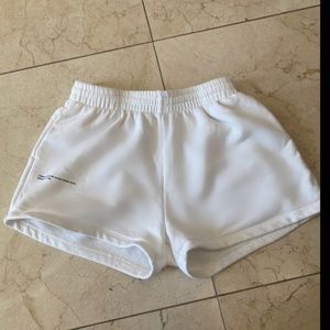 Pangaia Off White Recycle Cotton Shorts XXS XS